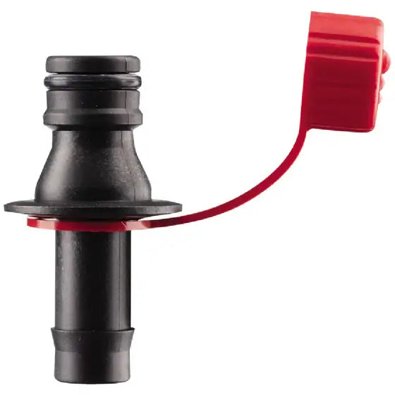 Neta Click-on Joiner with Bug Cap 19mm Barb x 12mm ML/RRCJBC130