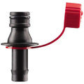 Neta Click-on Joiner with Bug Cap 19mm Barb x 12mm ML/RRCJBC130